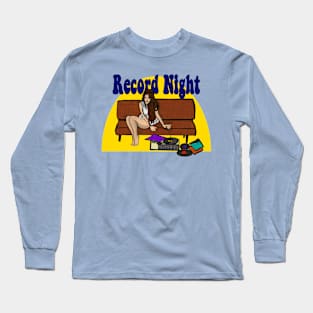 Record Night Long Sleeve T-Shirt